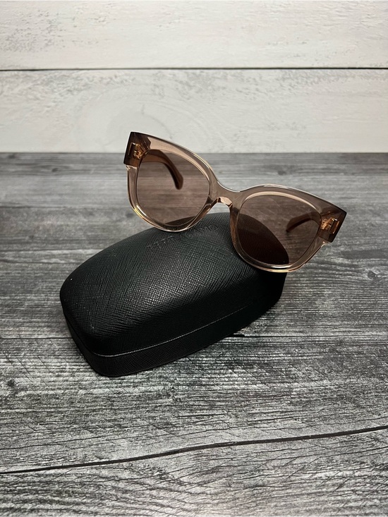Salvatore Ferragamo Accessories - Salvatore Ferragamo Translucent Tan Sunglasses
